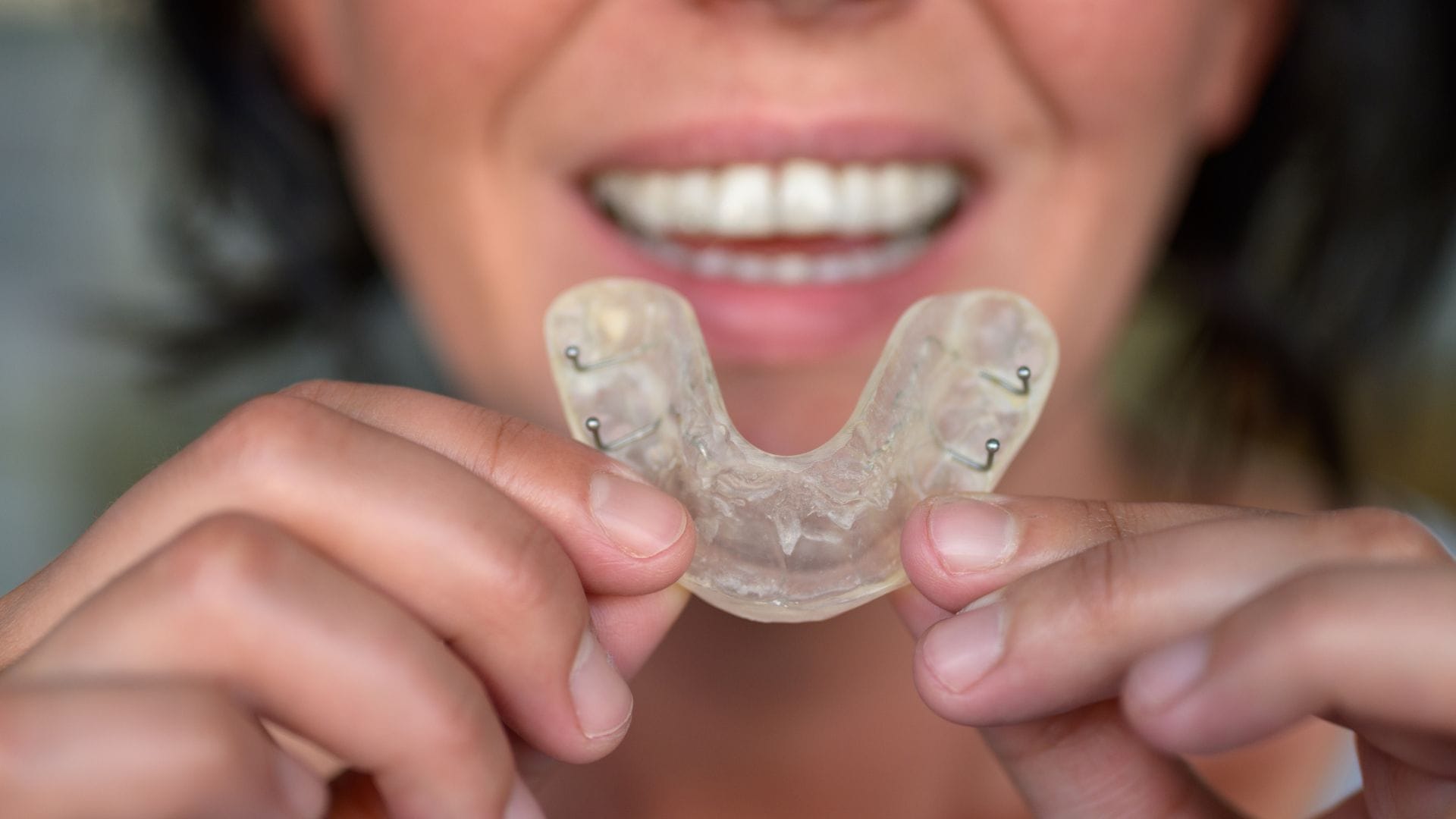 Férula de descarga par tratar el botox